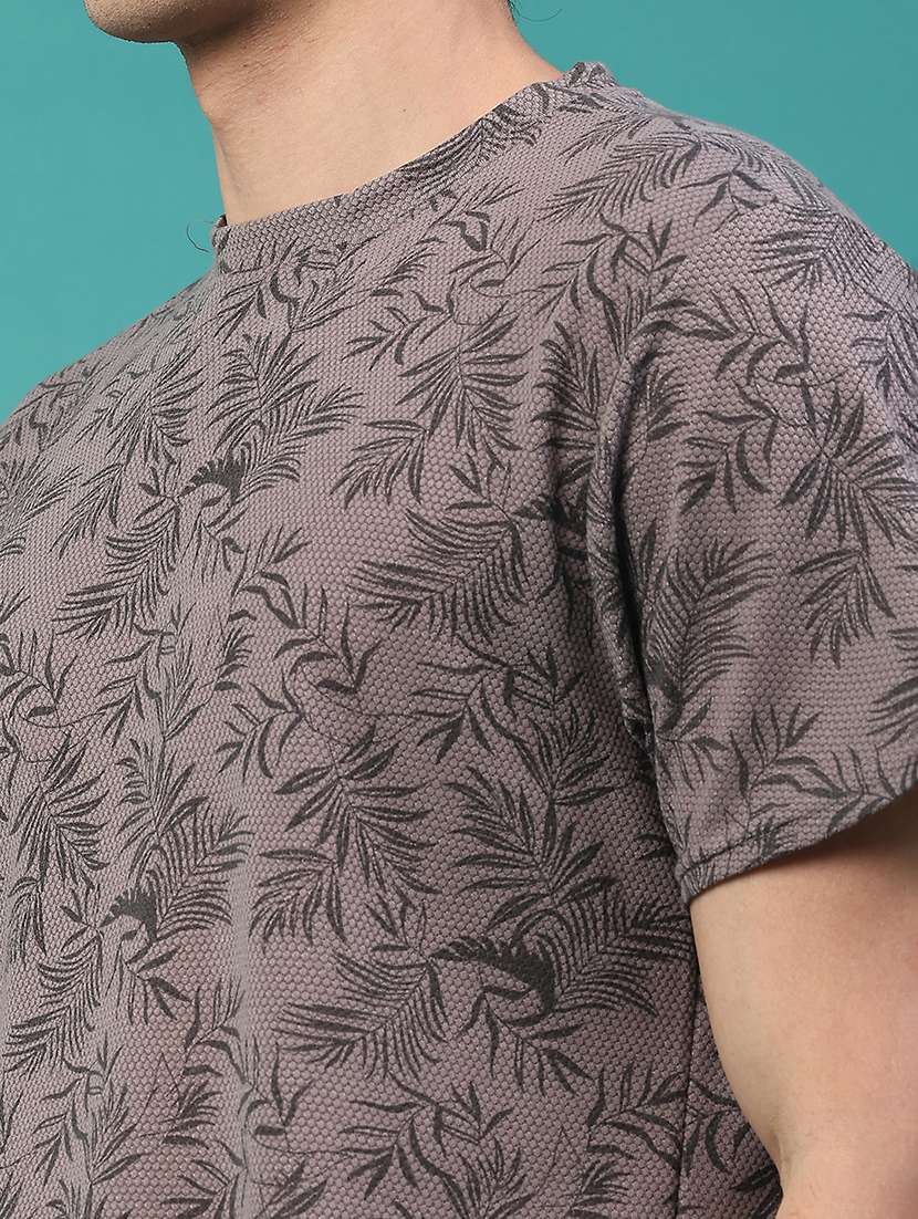 men printed short sleeve regular fit t-shirt - 22248525 -  Standard Image - 4