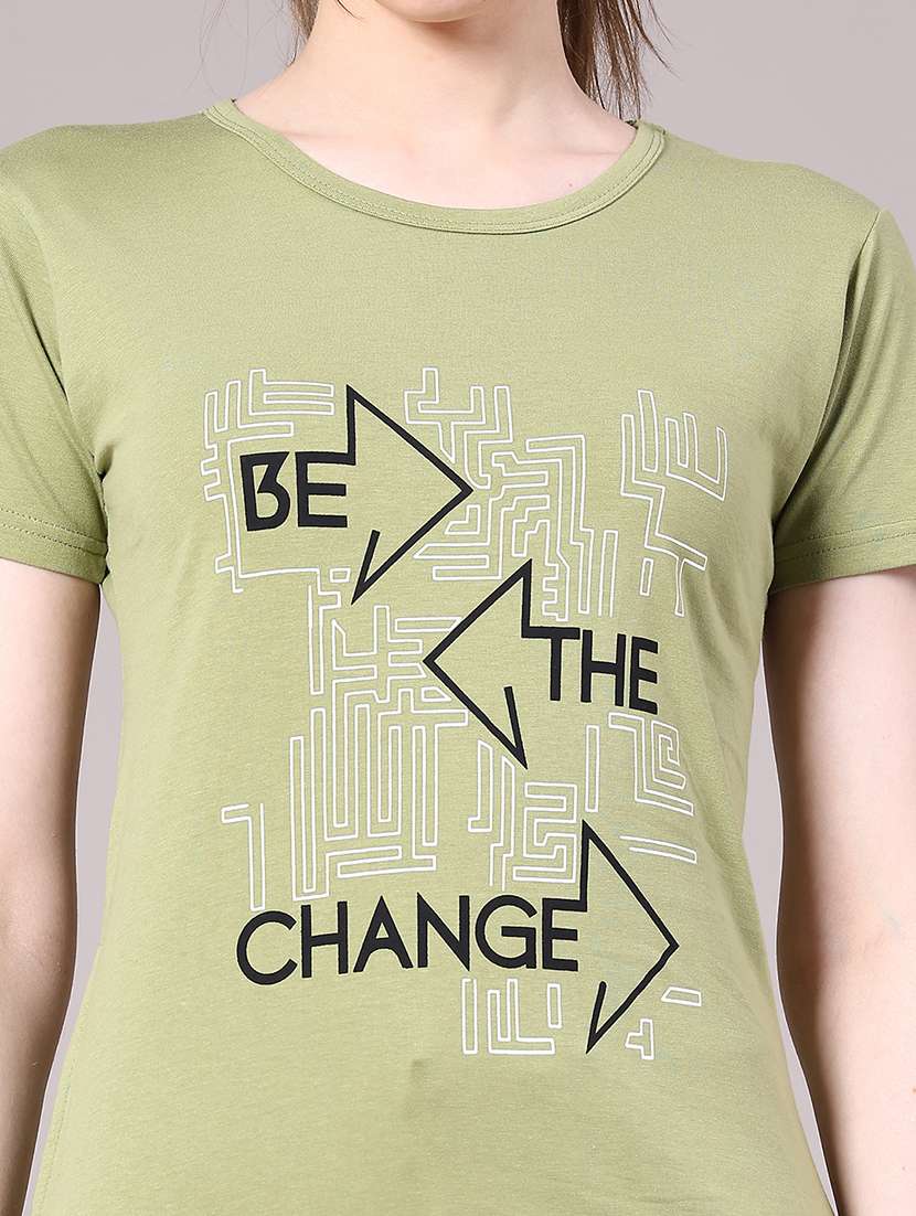 women printed short sleeve t-shirt - 22248567 -  Standard Image - 1