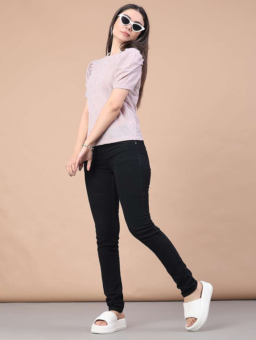 women self designed puff sleeve top - 22248780 -  Standard Image - 4