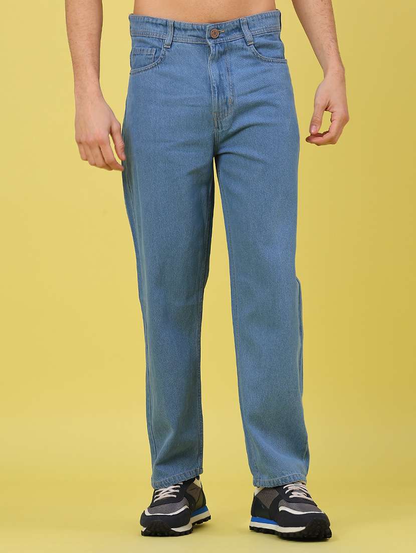 blue cotton jeans