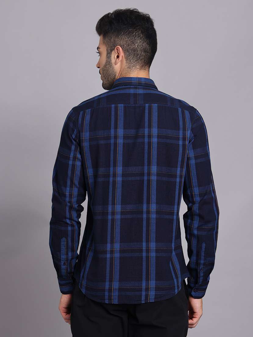 Men Collared Long Sleeve Regular Fit Shirt - 22248872 -  Standard Image - 4