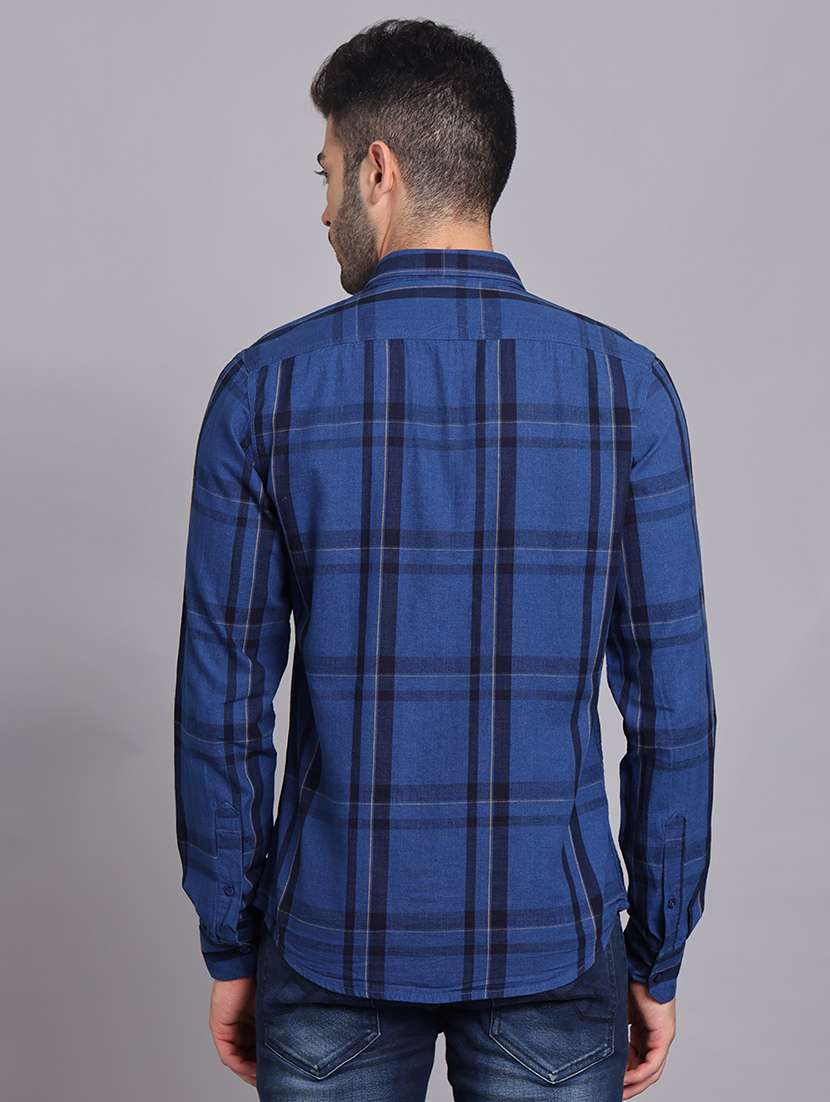 men collared long sleeve regular fit shirt - 22248874 -  Standard Image - 4