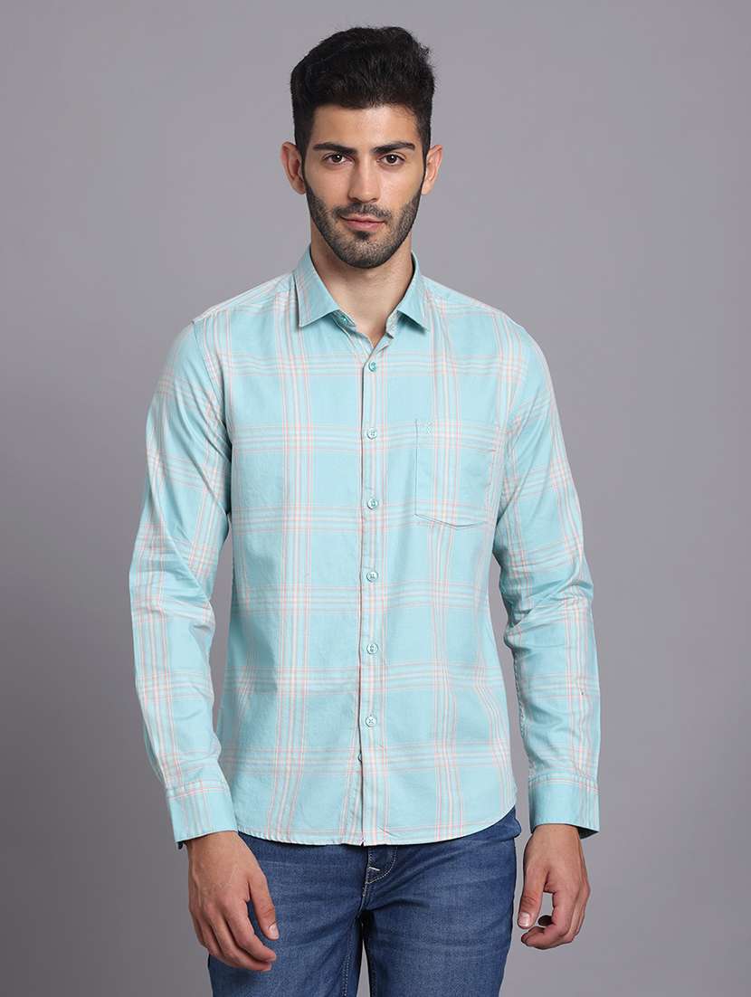 men collared long sleeve regular fit shirt - 22248877 -  Standard Image - 1