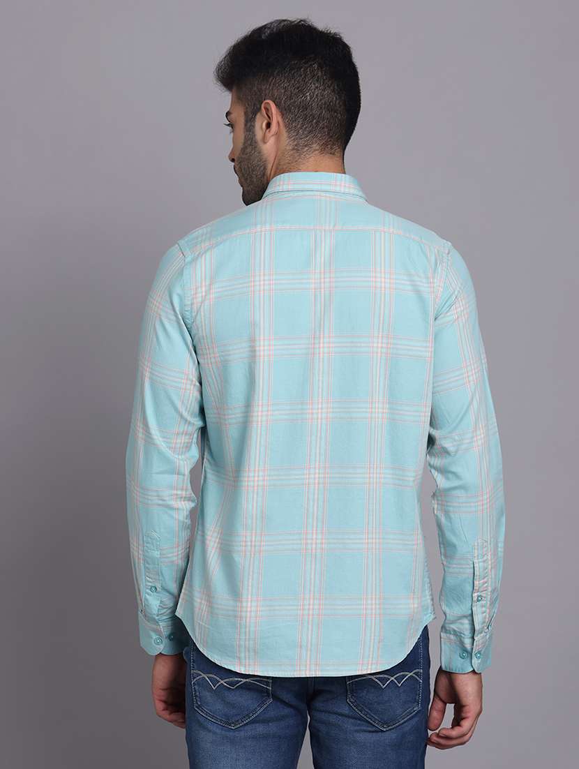 men collared long sleeve regular fit shirt - 22248877 -  Standard Image - 4