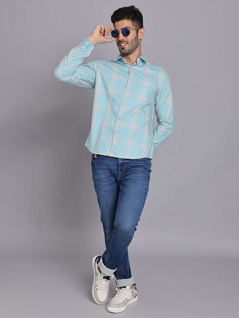 men collared long sleeve regular fit shirt - 22248877 -  Standard Image - 6
