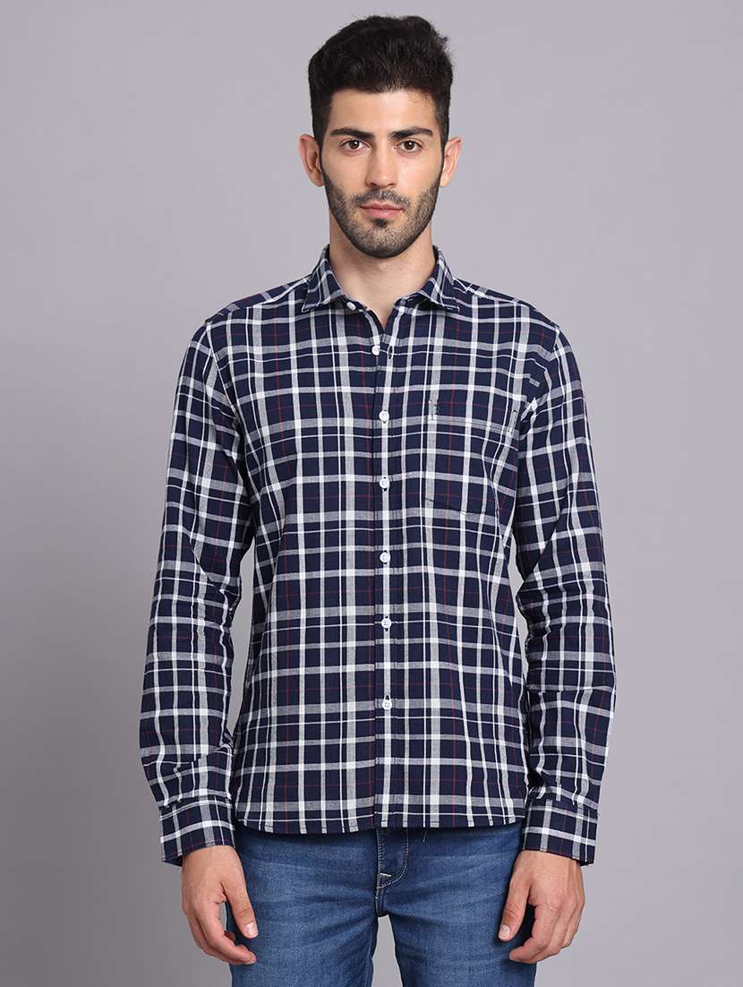 men collared long sleeve regular fit shirt - 22248891 -  Standard Image - 1