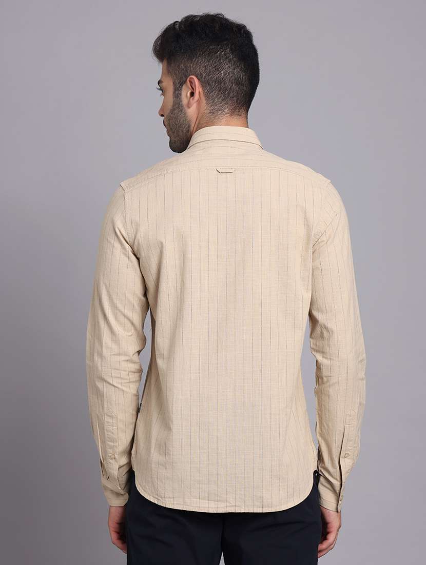 men collared long sleeve regular fit shirt - 22248894 -  Standard Image - 4