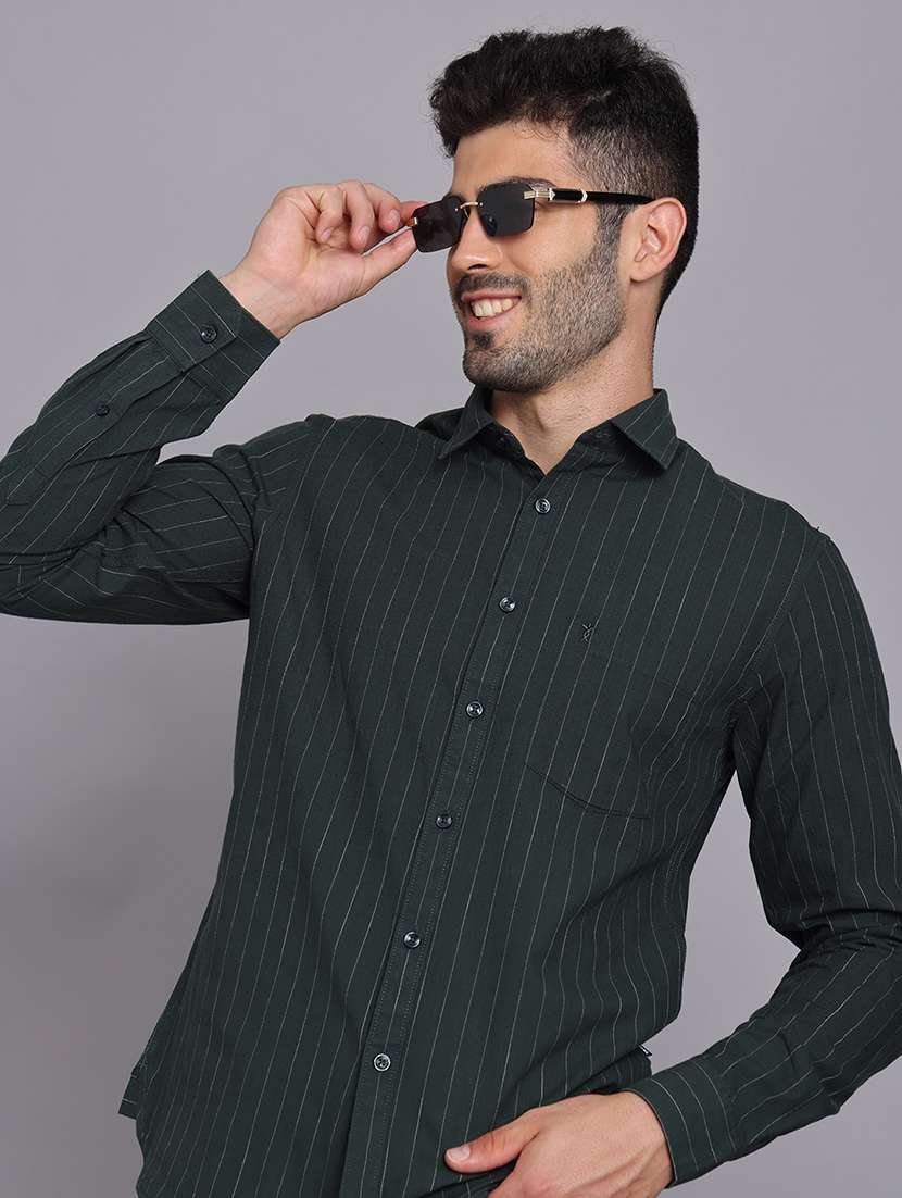 men collared long sleeve regular fit shirt - 22248895 -  Standard Image - 1