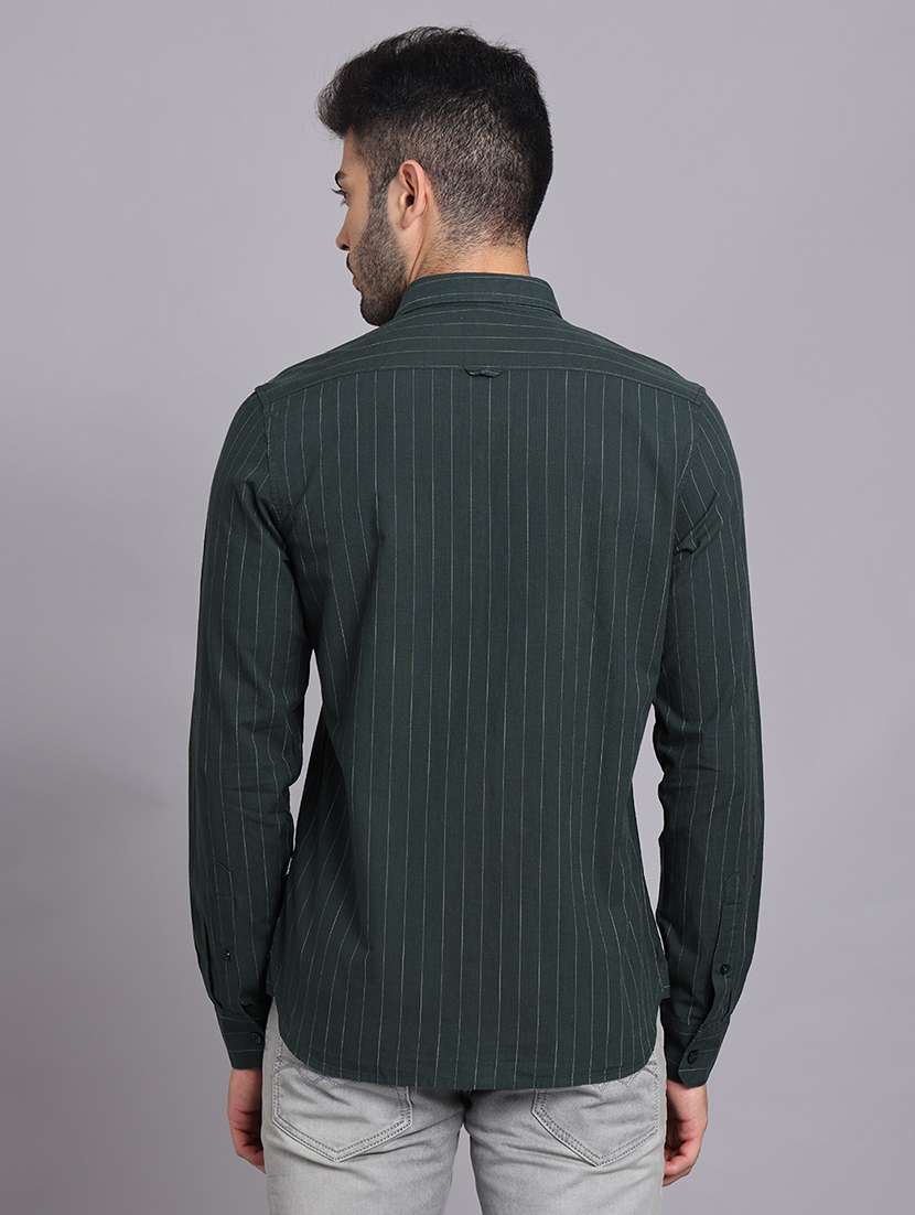 men collared long sleeve regular fit shirt - 22248895 -  Standard Image - 4