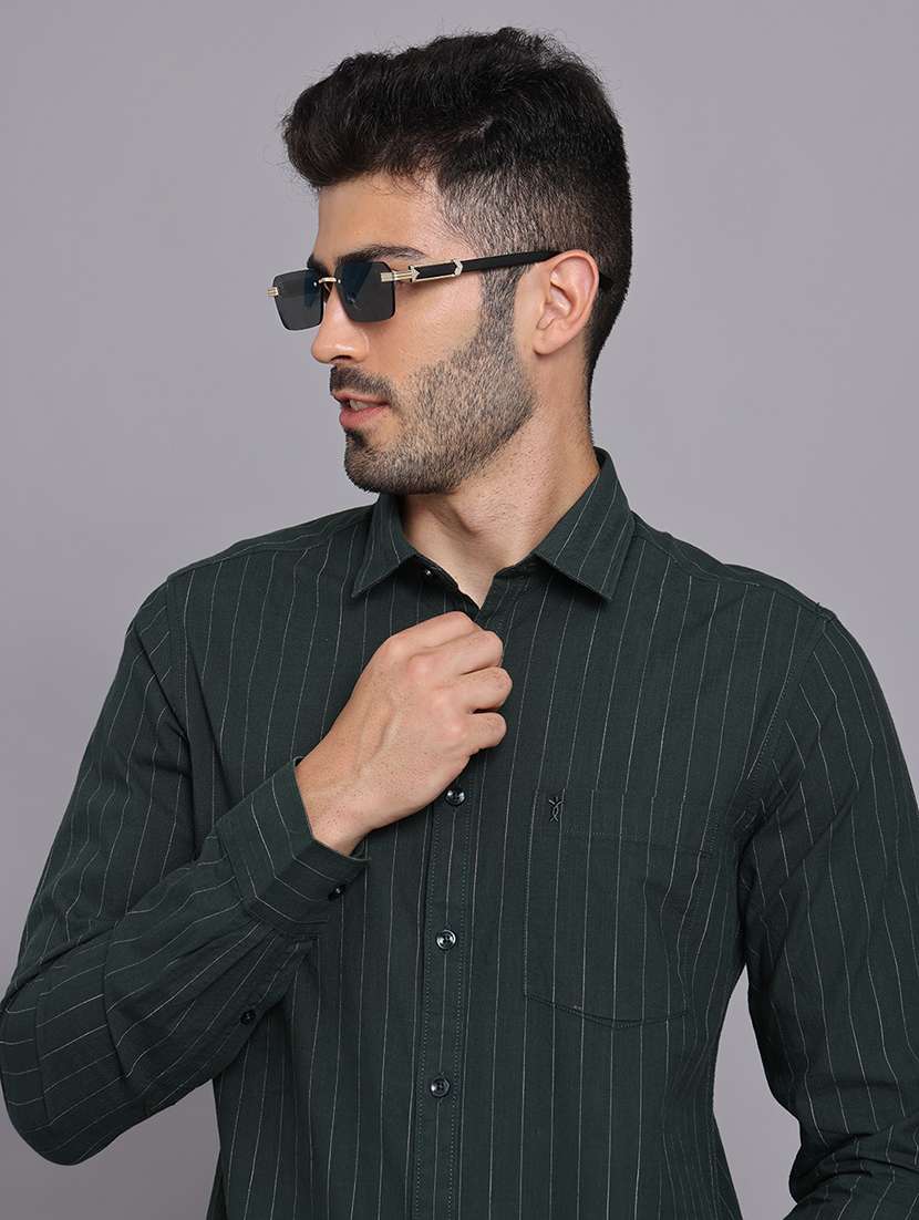 men collared long sleeve regular fit shirt - 22248895 -  Standard Image - 6