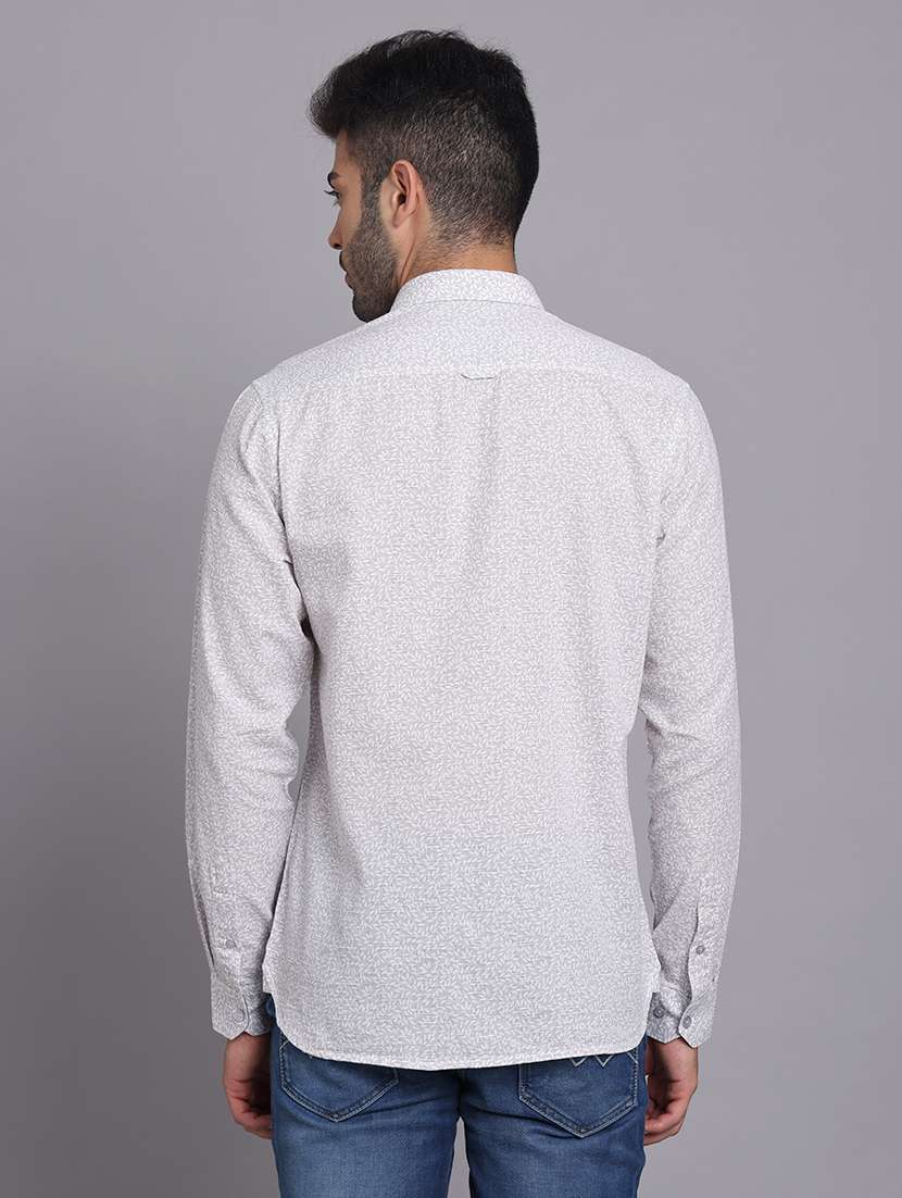 men collared long sleeve regular fit shirt - 22248901 -  Standard Image - 4