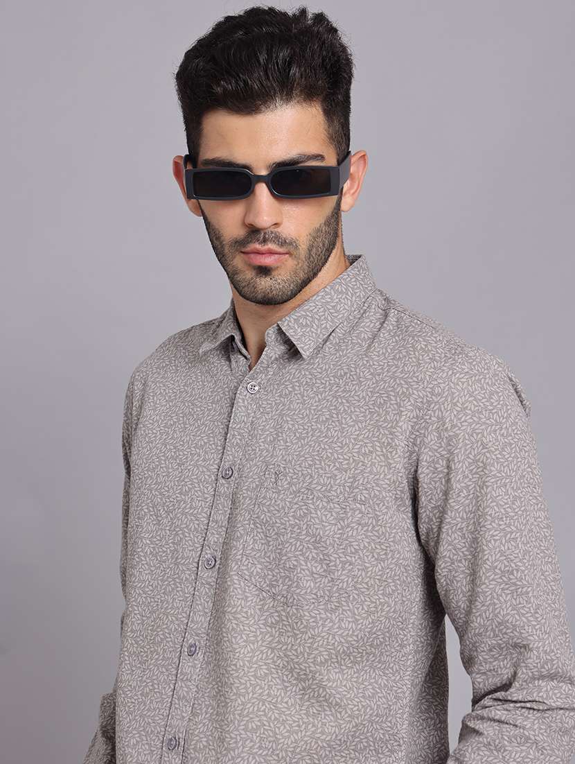 men collared long sleeve regular fit shirt - 22248902 -  Standard Image - 6