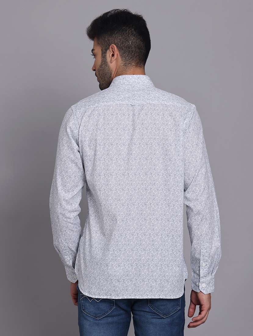 men collared long sleeve regular fit shirt - 22248907 -  Standard Image - 4