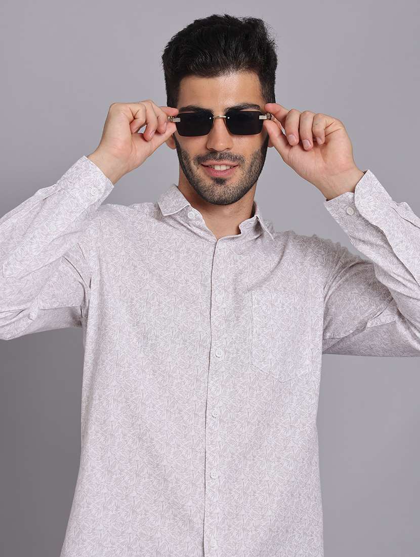 men collared long sleeve regular fit shirt - 22248908 -  Standard Image - 6