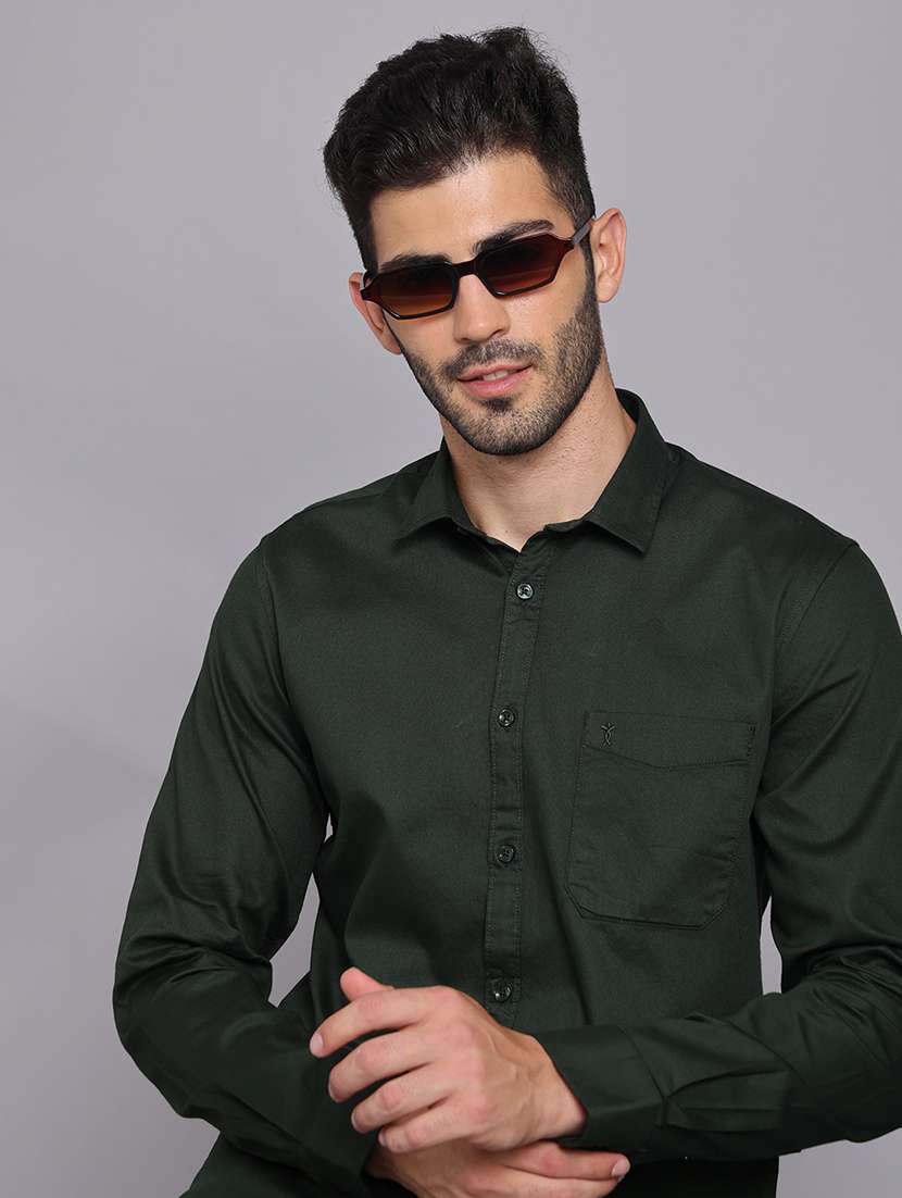 men collared long sleeve regular fit shirt - 22248909 -  Standard Image - 6