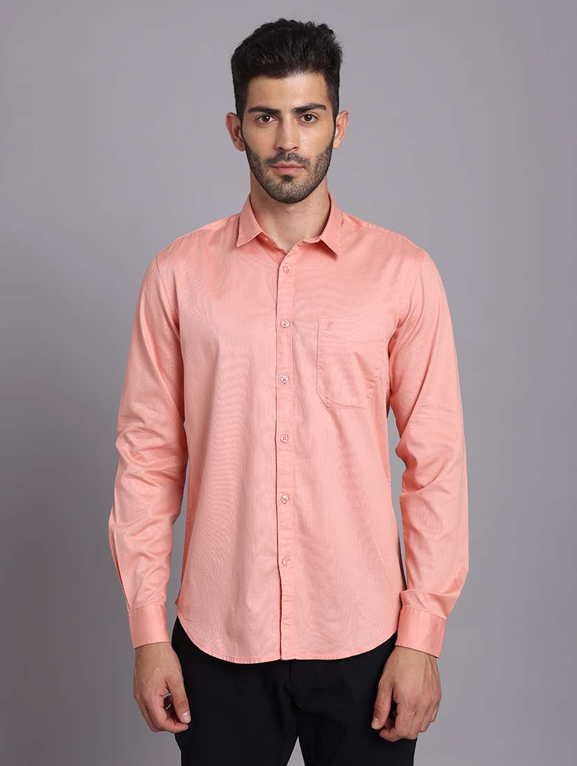 men collared long sleeve regular fit shirt - 22248910 -  Standard Image - 1