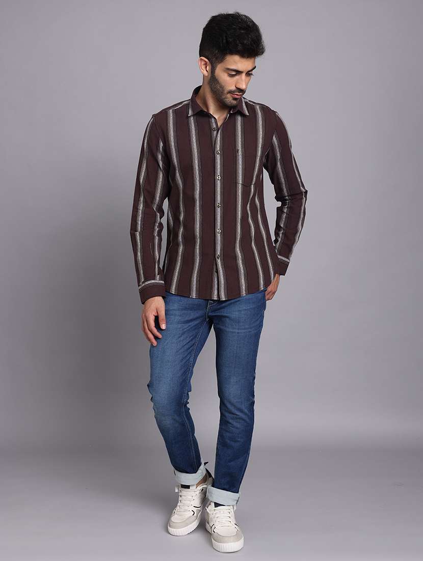 men solid mid rise slim fit jeans - 22248928 -  Standard Image - 6