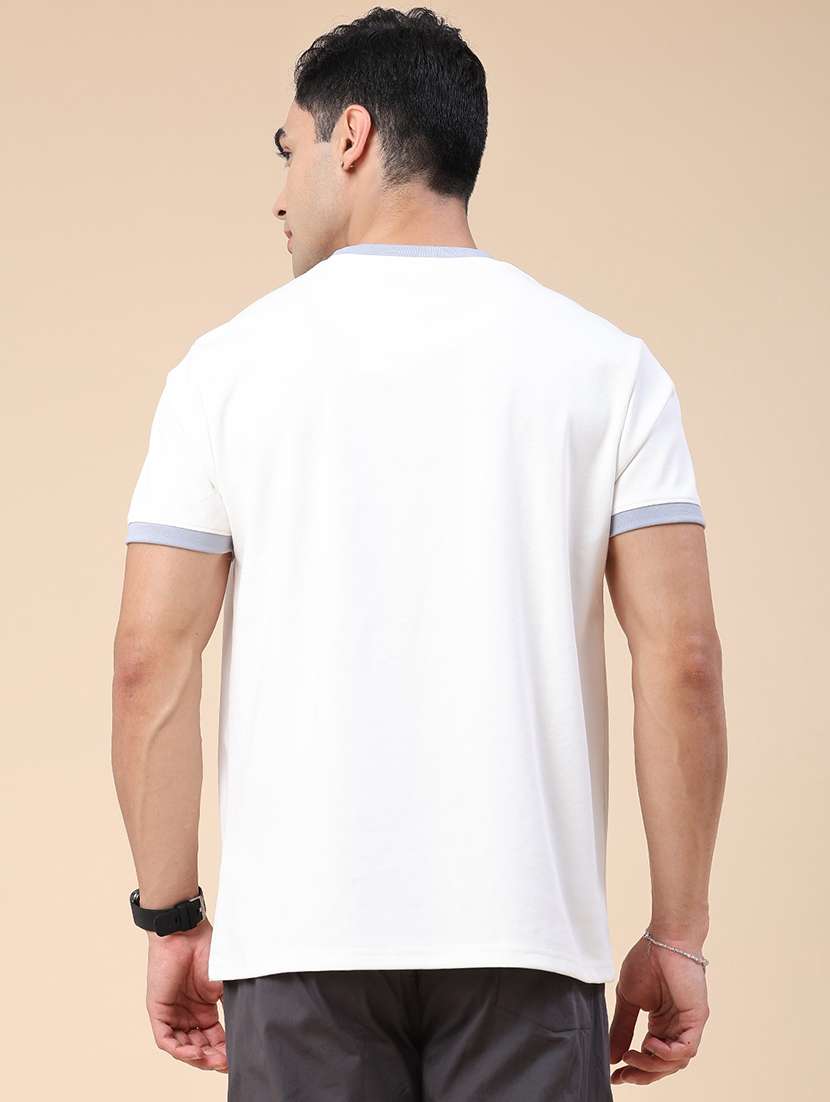men printed raglan sleeve regular fit t-shirt - 22249537 -  Standard Image - 4