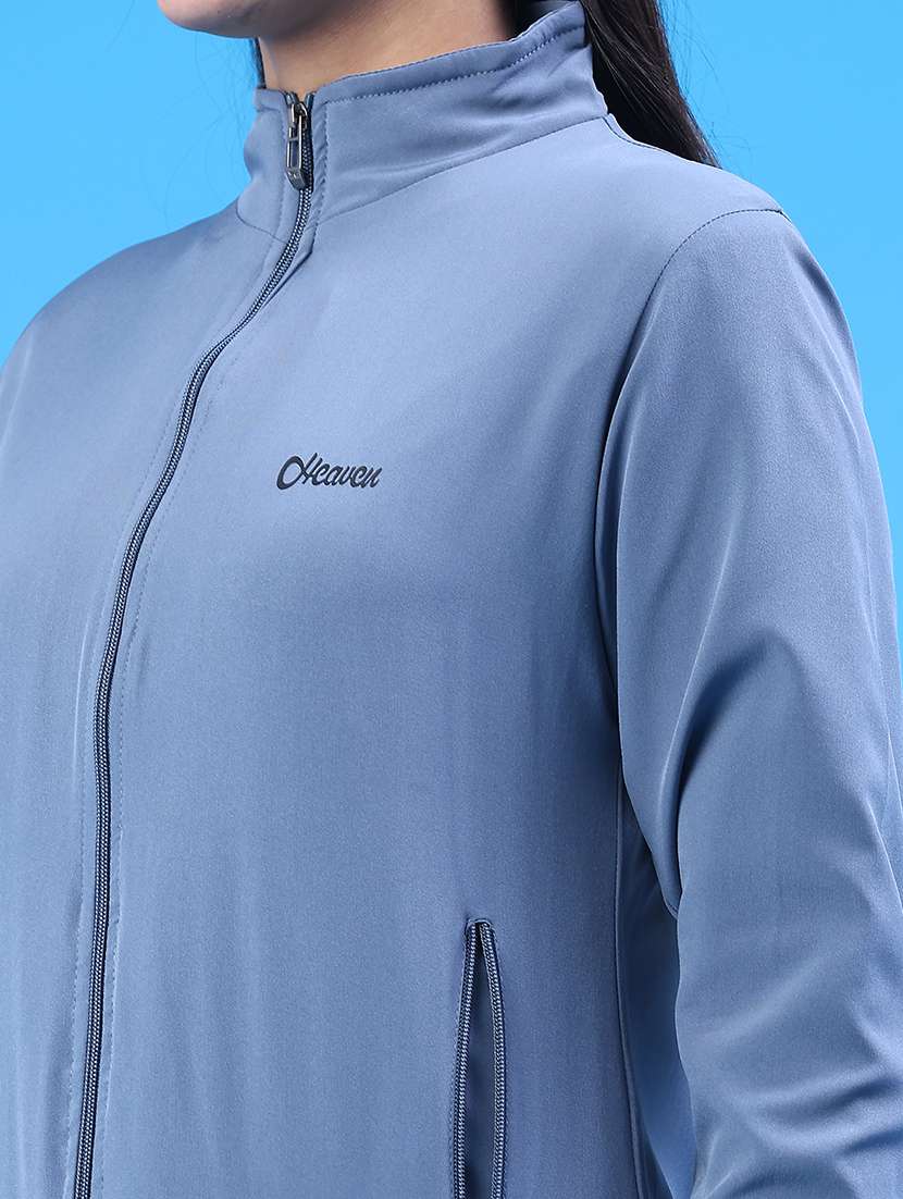 Women Solid Long Sleeve Regular Jacket - 22249622 -  Standard Image - 4