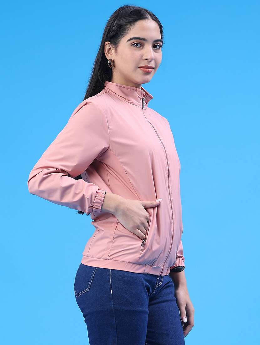 Women Solid Long Sleeve Regular Jacket - 22250043 -  Standard Image - 1