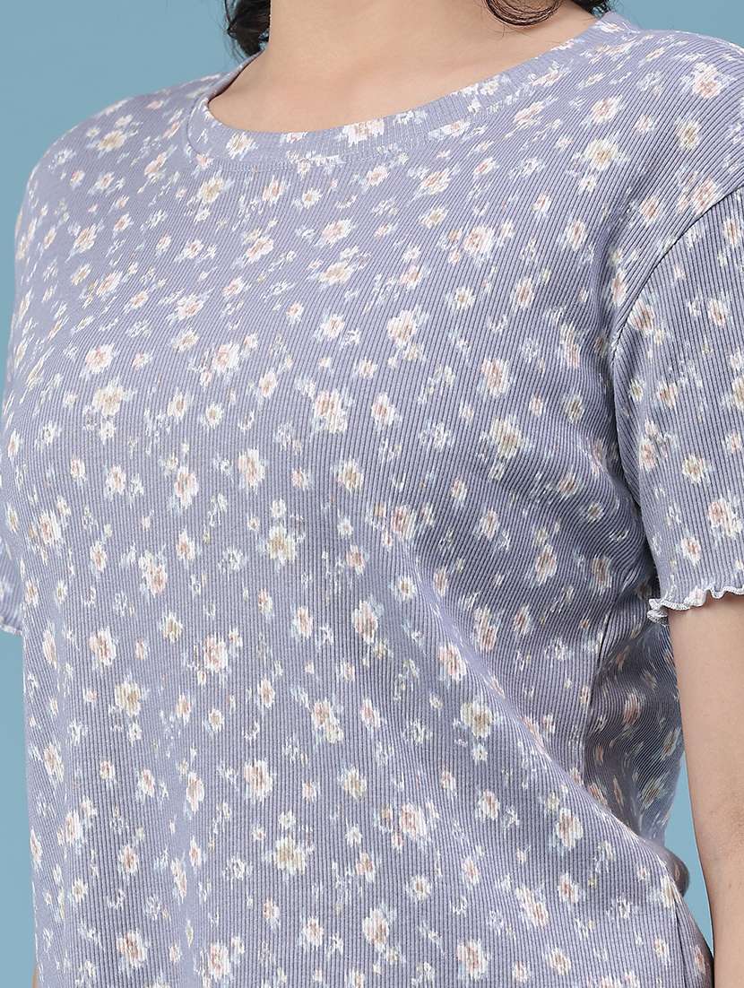 women printed short sleeve t-shirt - 22250136 -  Standard Image - 4