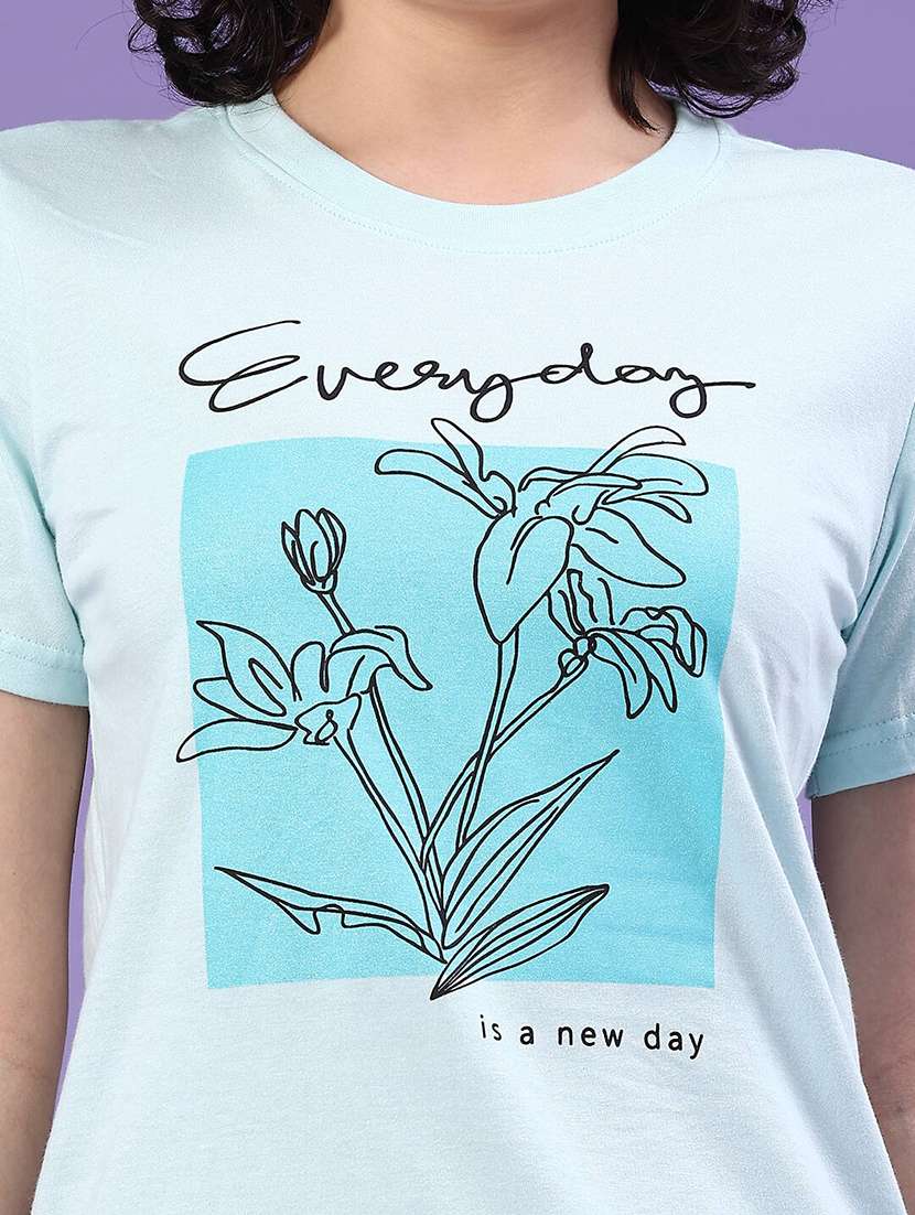 womenprinted short sleeve t-shirt - 22250297 -  Standard Image - 1