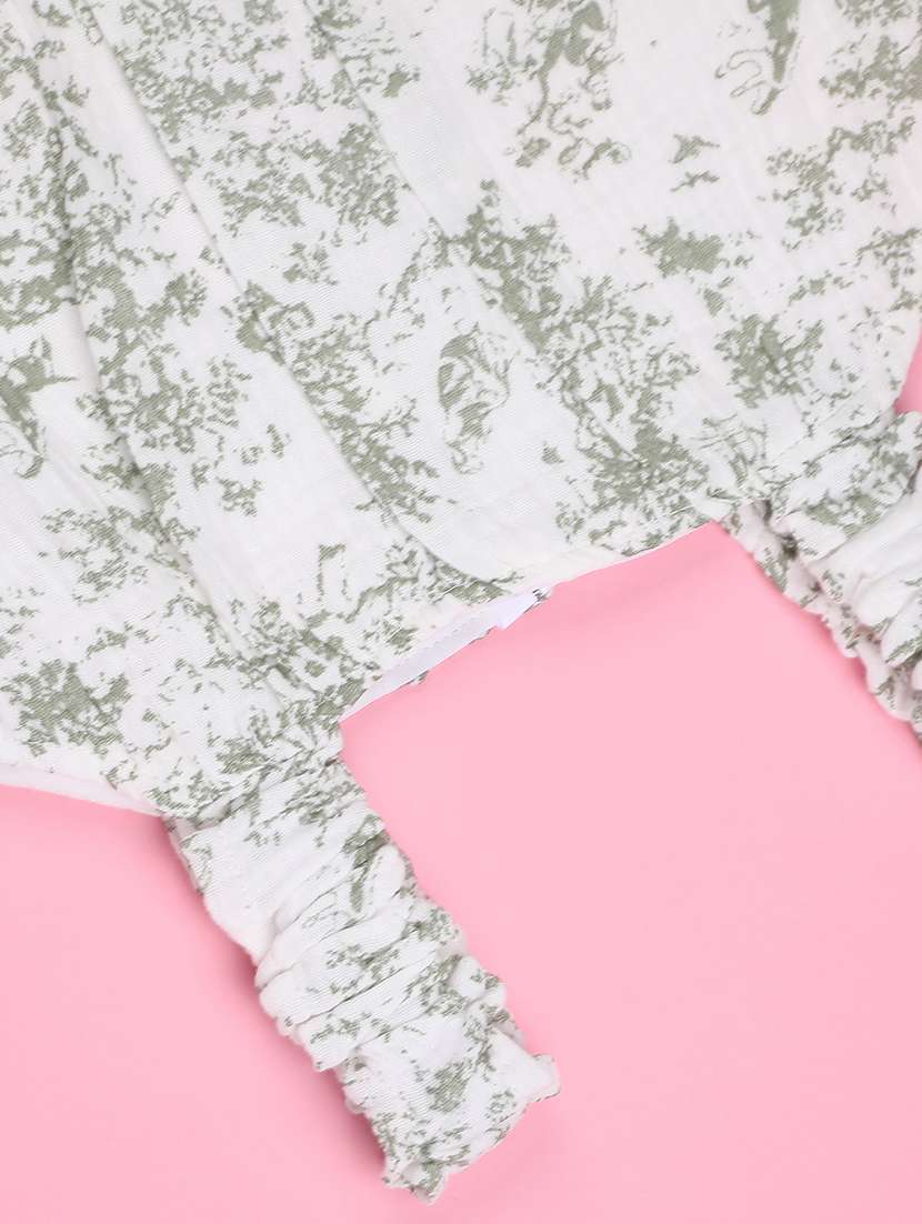 girls printed sleeveless a-line top - 22250420 -  Standard Image - 4