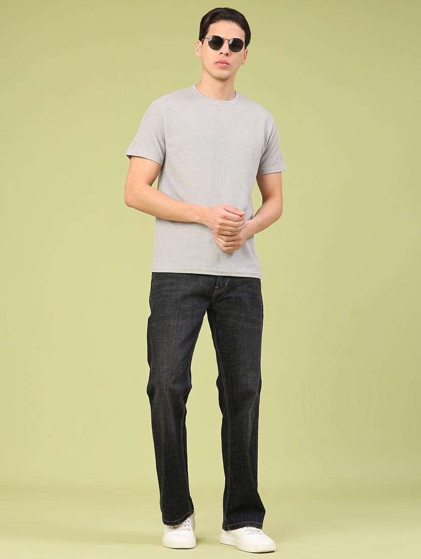 men washed mid rise full length bootcut jeans - 22250955 -  Standard Image - 4