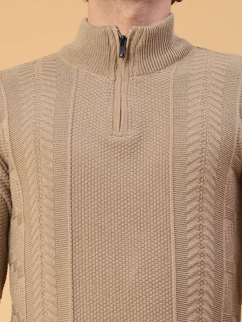 men self design long sleeve regular fit pullover  - 22250978 -  Standard Image - 4