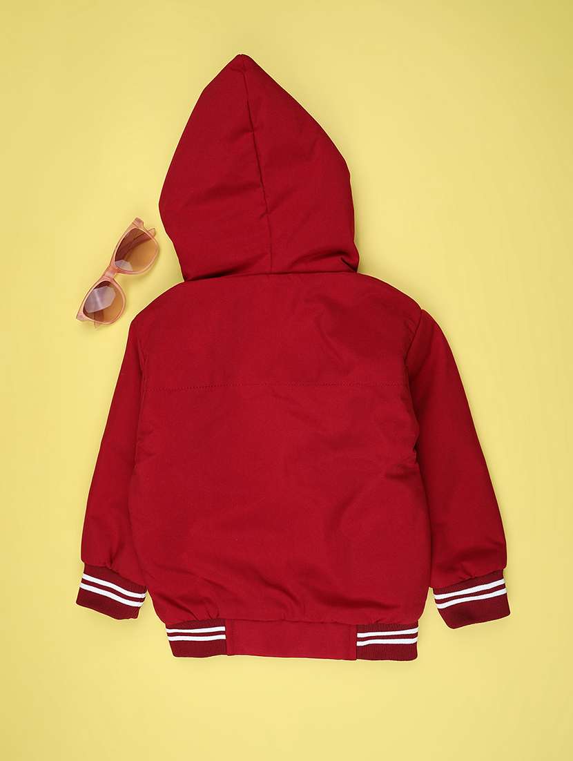 boys solid long sleeve jacket - 22251029 -  Standard Image - 1