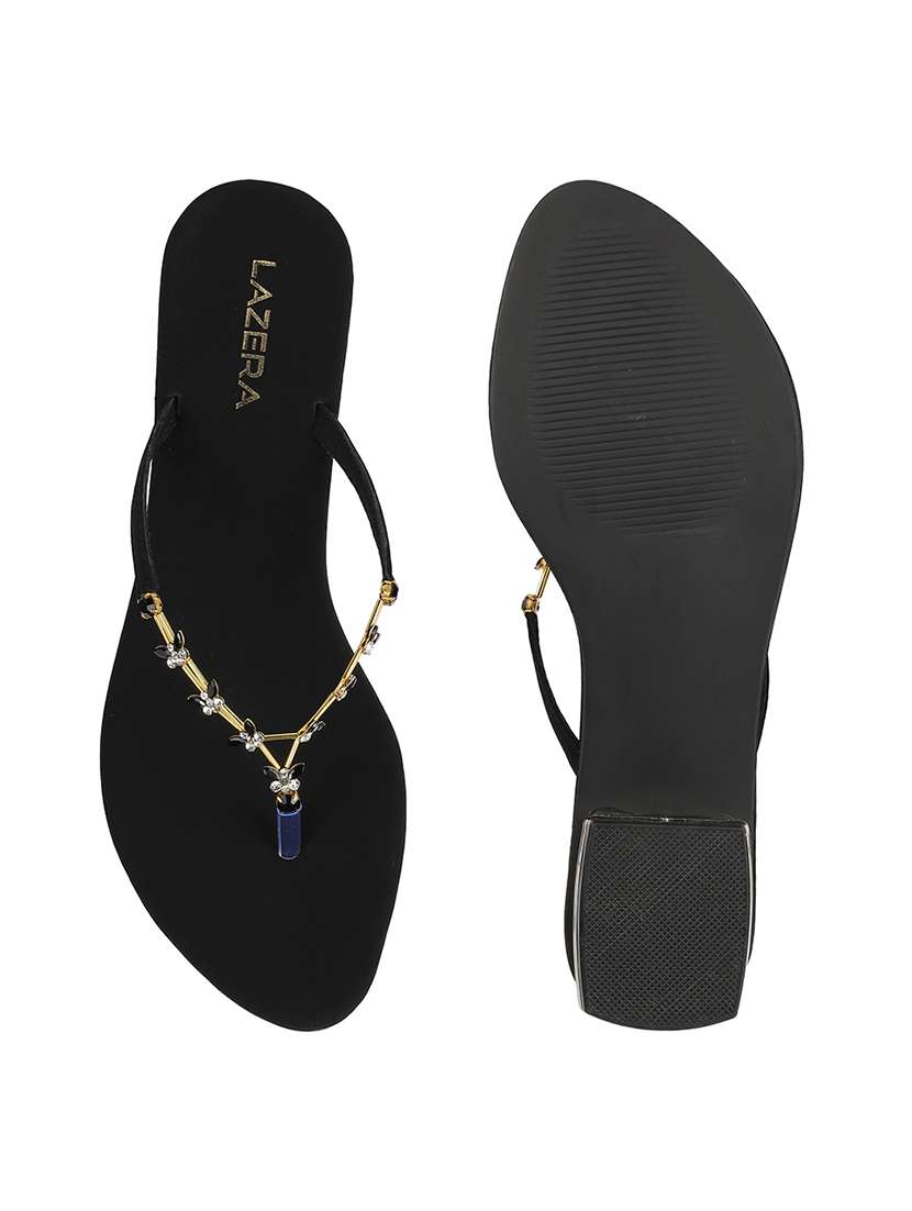 women slip on block heel sandal - 22251740 -  Standard Image - 6