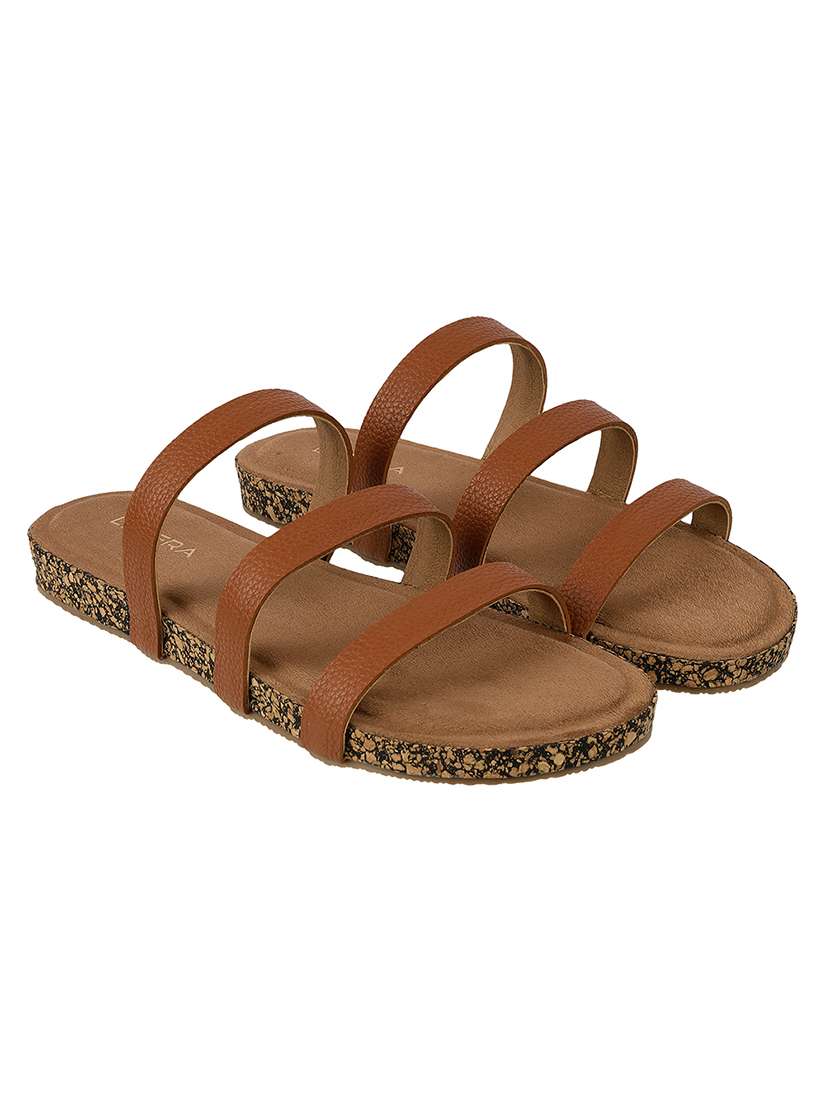 women slip on flat sandal - 22251743 -  Standard Image - 1