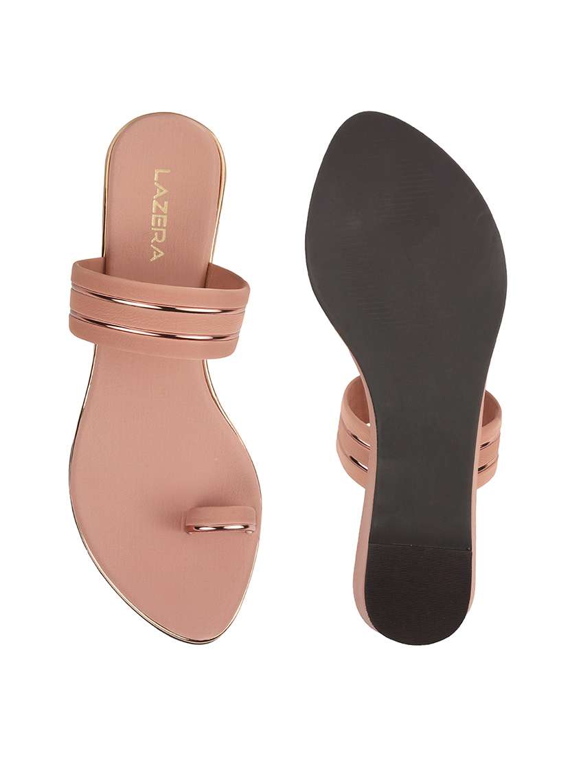 peach null women slip on flat sandal - 22251754 -  Standard Image - 6