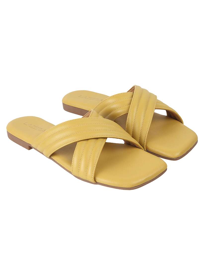 women slip on flat sandal - 22251758 -  Standard Image - 1