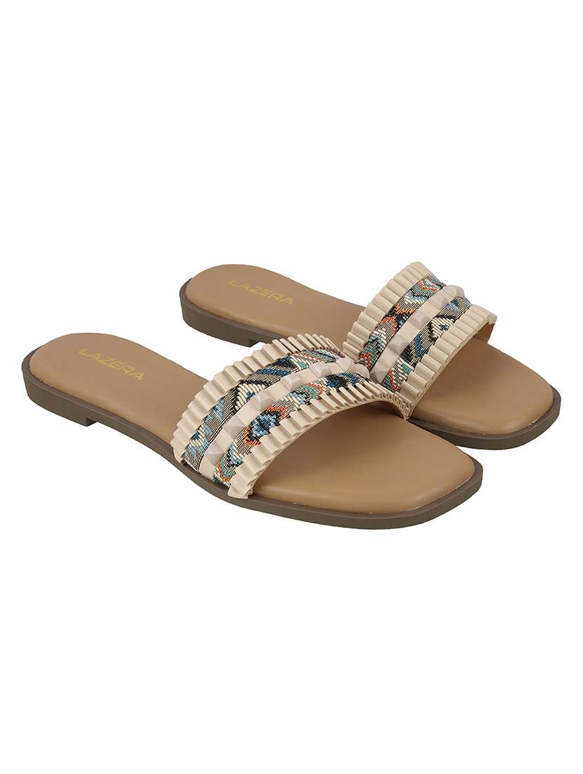 women slip on flat sandal - 22251780 -  Standard Image - 1