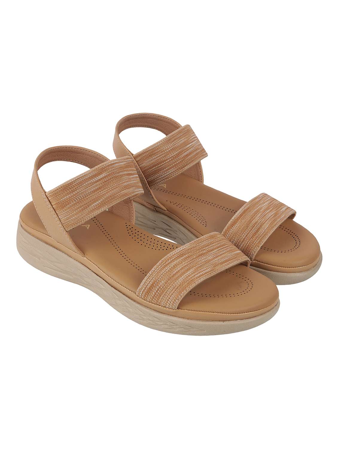 women back strap flat sandal - 22251790 -  Standard Image - 1