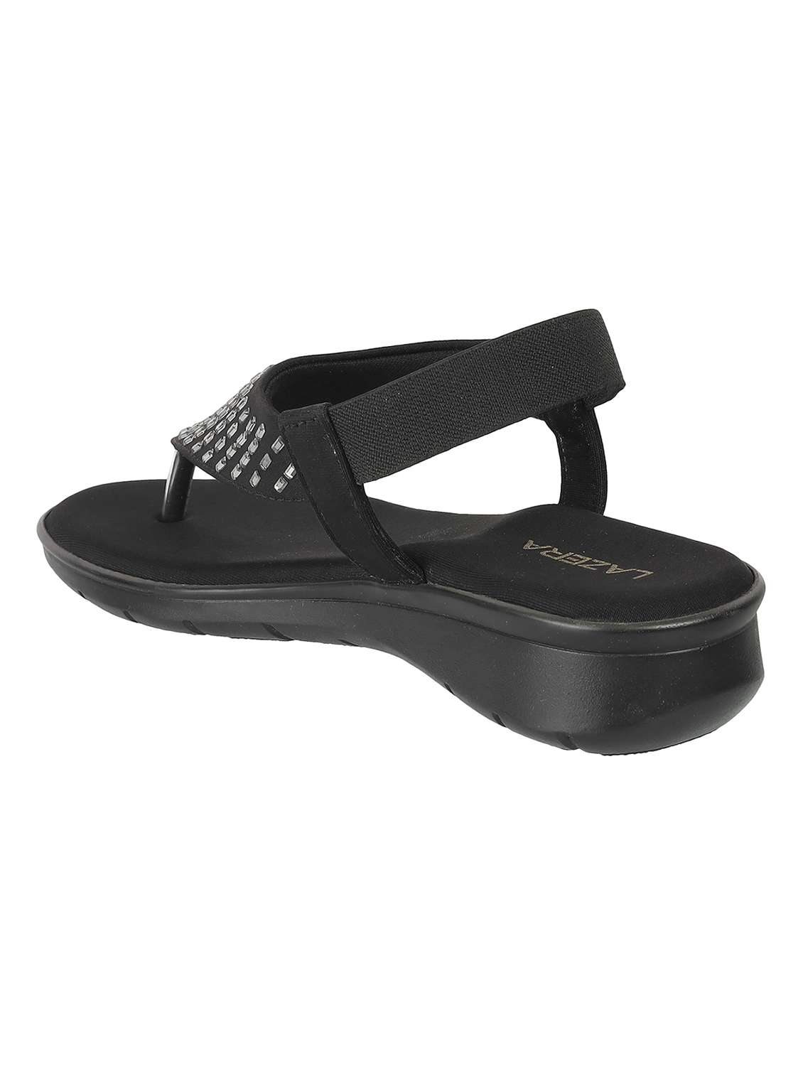 women embellished back strap flat sandal - 22251794 -  Standard Image - 4