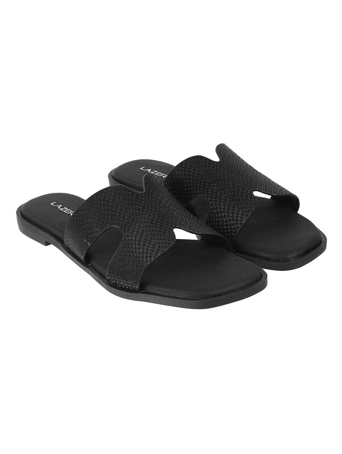 women solid slip on flat sandal - 22251796 -  Standard Image - 1