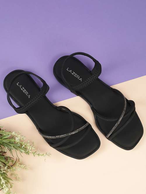 women embellished back strap flat sandal - 22251798 -  Standard Image - 0