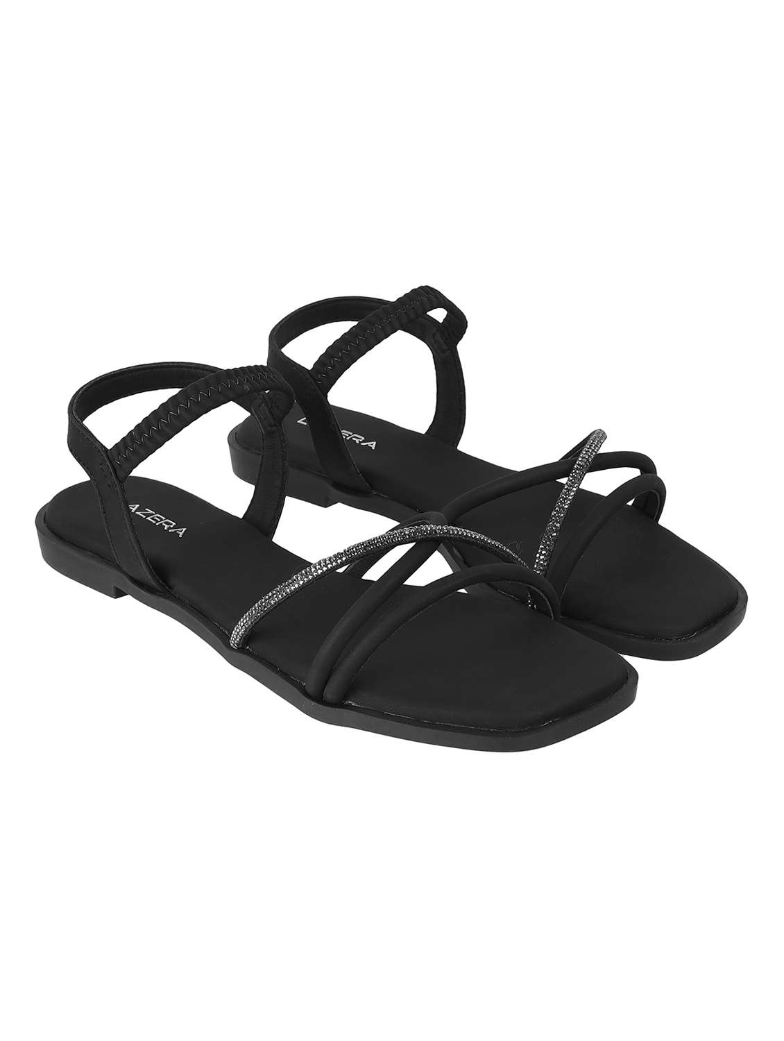 women embellished back strap flat sandal - 22251798 -  Standard Image - 1