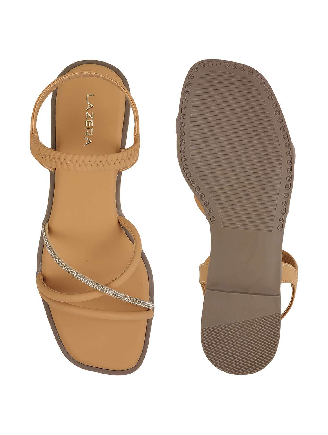 women embellished back strap flat sandal - 22251799 -  Standard Image - 6