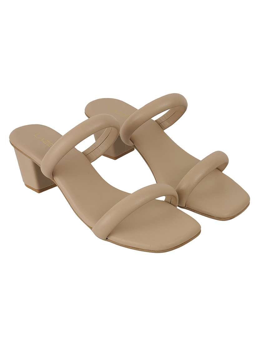 women slip on block heel sandal - 22251907 -  Standard Image - 1