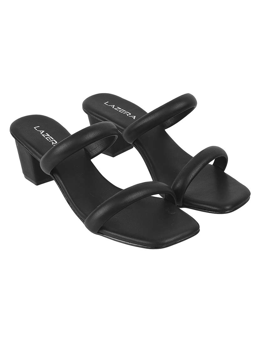 women slip on block heel sandal - 22251908 -  Standard Image - 1