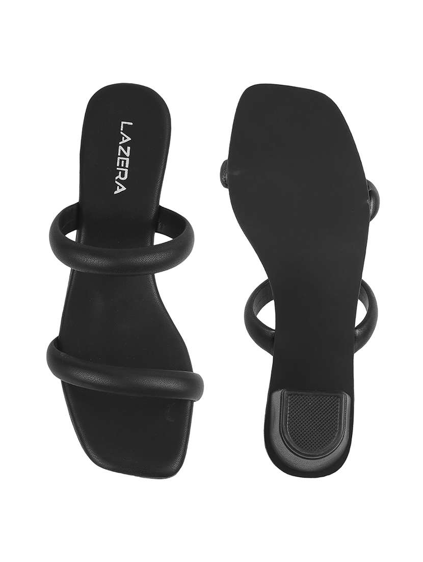 women slip on block heel sandal - 22251908 -  Standard Image - 6