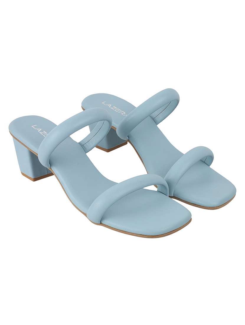 women slip on block heel sandal - 22251909 -  Standard Image - 1