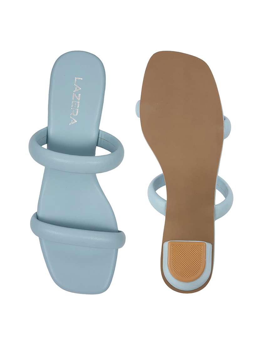 women slip on block heel sandal - 22251909 -  Standard Image - 6