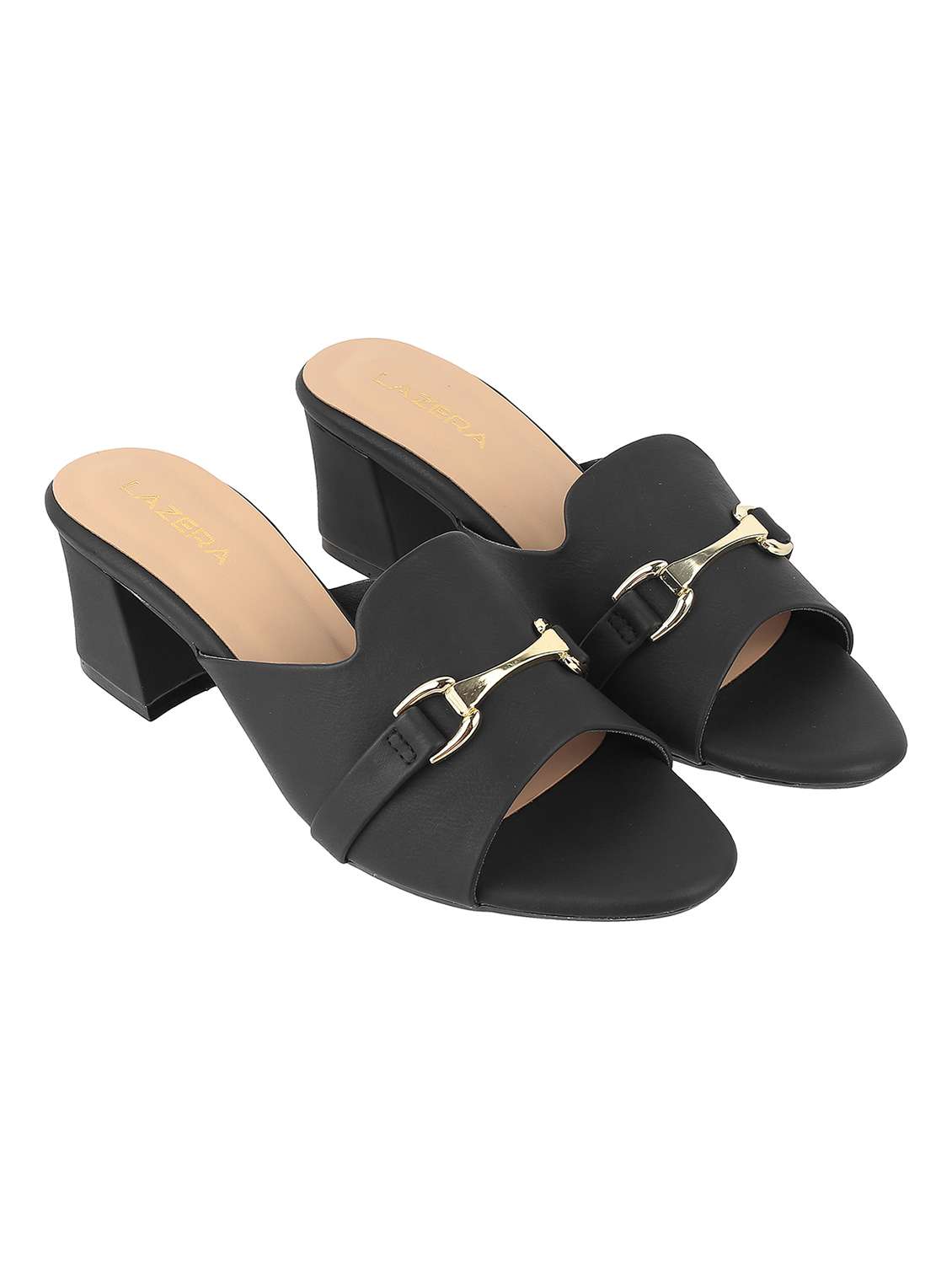 women slip on block heel sandal - 22251913 -  Standard Image - 1