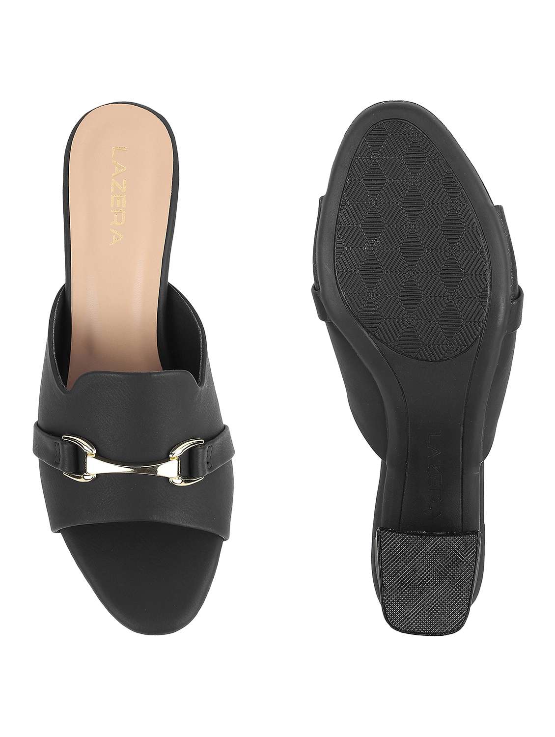 women slip on block heel sandal - 22251913 -  Standard Image - 4