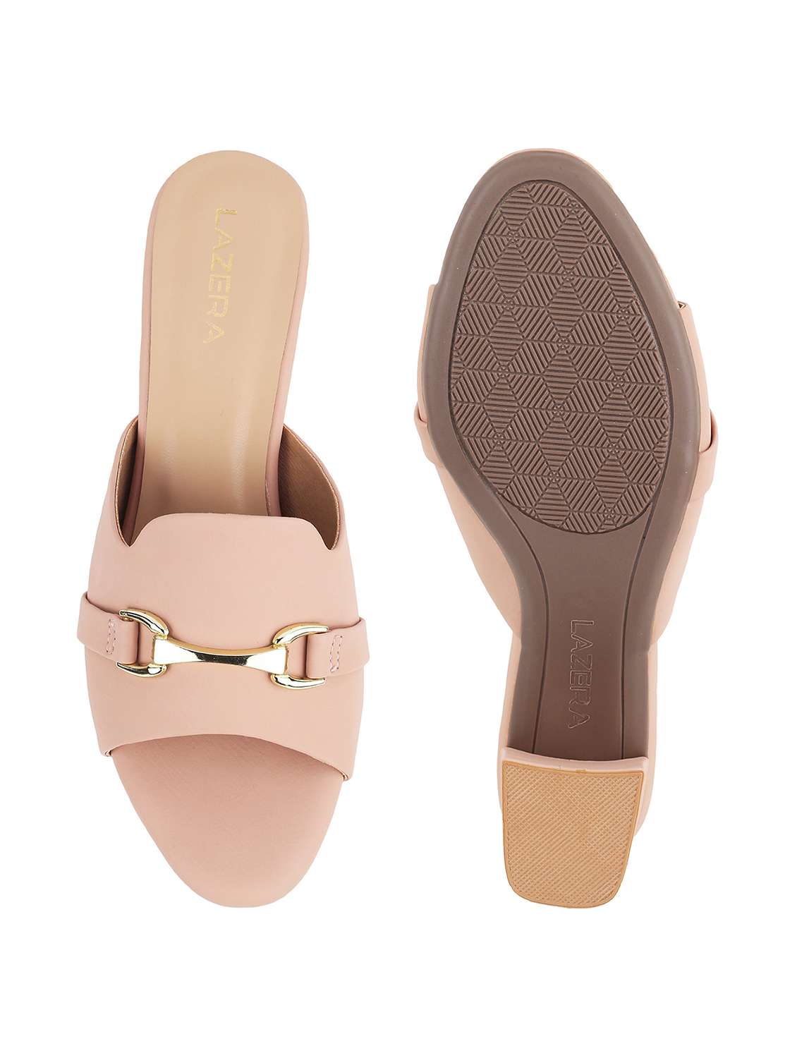 women slip on block heel sandal - 22251914 -  Standard Image - 4