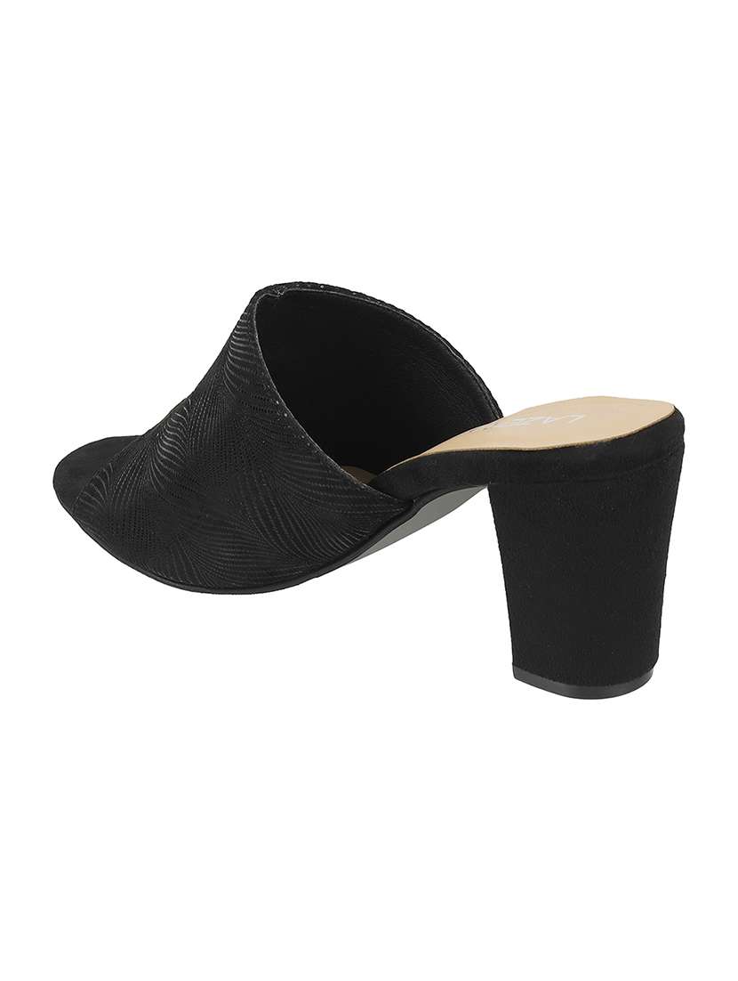 women slip on block heel sandal - 22251917 -  Standard Image - 4